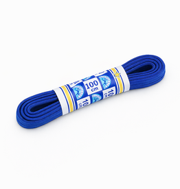 75cm elastische veters plat - royal blauw