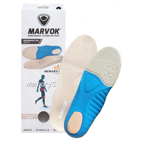 MARVOK Marvok memory gel inlegzolen – optimale demping en comfort
