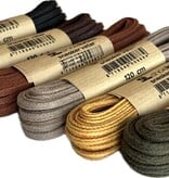 SL LINE Naturel vierkante veters 120cm gewaxte katoen