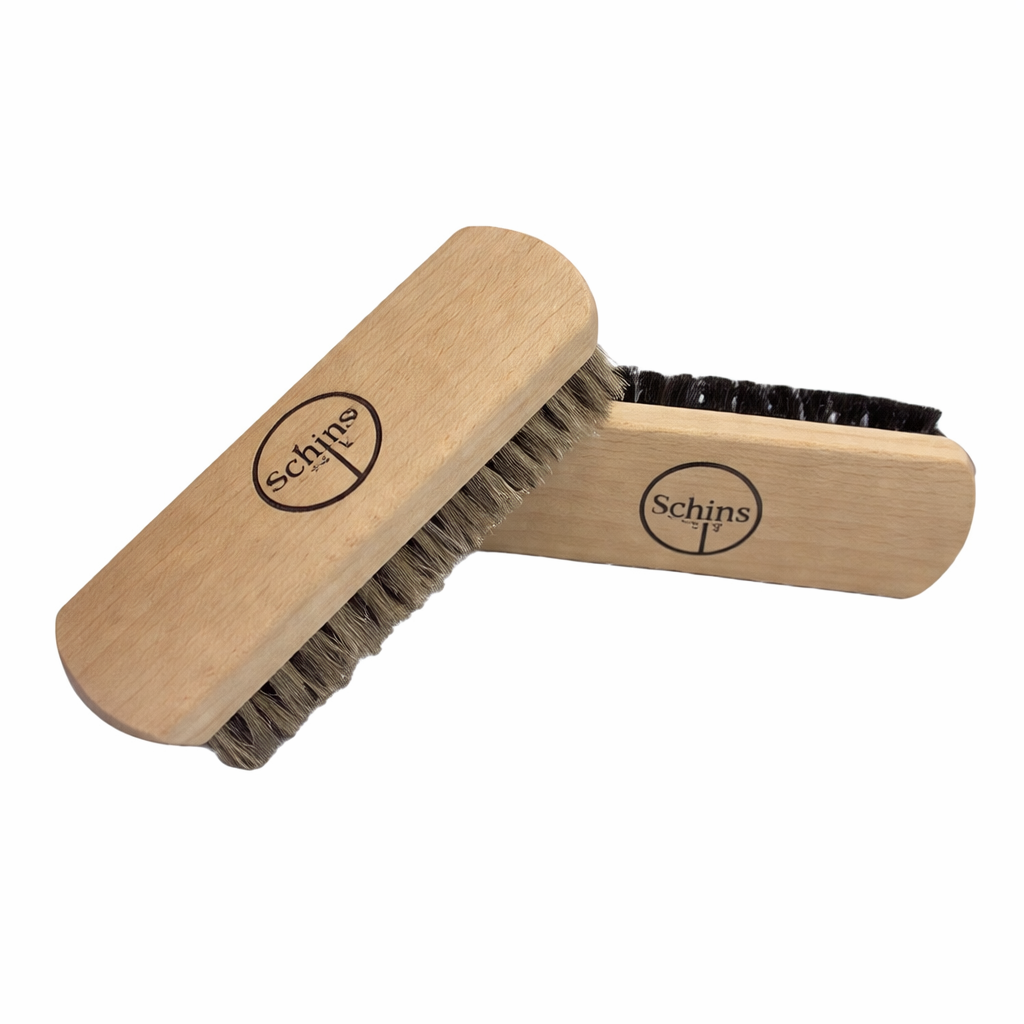 SL LINE Schoenborstel set – complete borstelset met paardenhaar en suèdeborstel