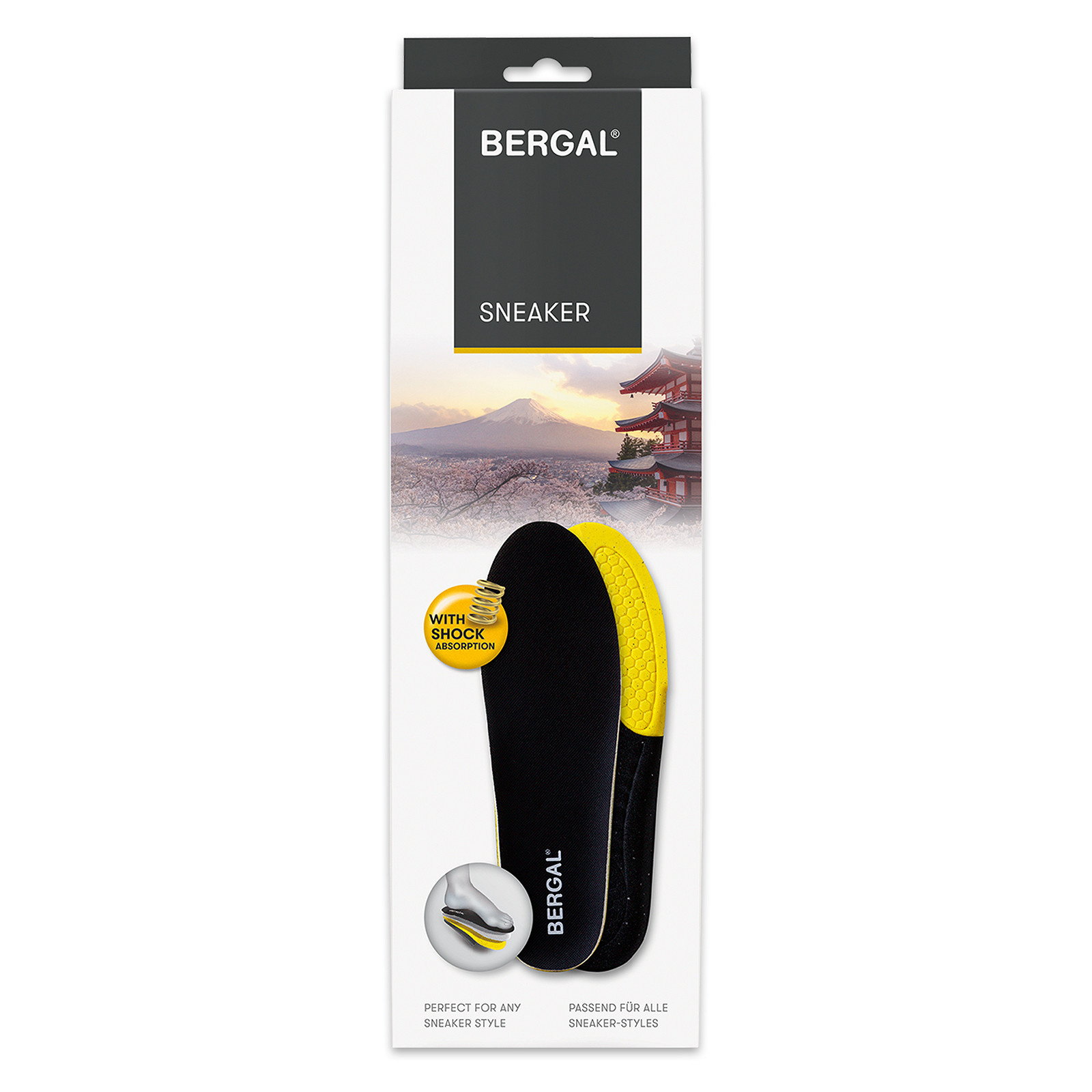 BERGAL Sneaker zooltjes Bergal supersoft en ultralicht comfort