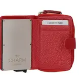 Charm London Charm London Washington pasjeshouder leer RFID