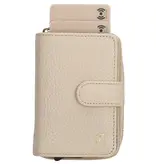 Charm London Charm London Washington pasjeshouder leer RFID - creme