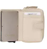 Charm London Charm London Washington pasjeshouder leer RFID - creme
