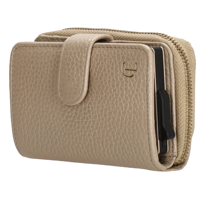 Charm London Charm London Washington pasjeshouder leer RFID - champagne