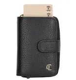 Charm London Charm London Washington pasjeshouder leer RFID - zwart