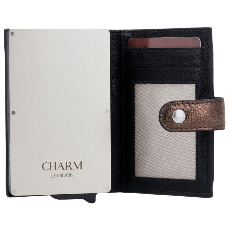 Charm London Charm London South Hill safety wallet leer RFID