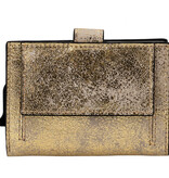 Charm London Charm London South Hill safety wallet leer RFID - goud