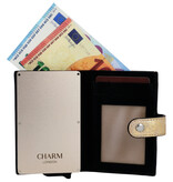 Charm London Charm London South Hill safety wallet leer RFID - goud