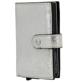 Charm London Charm London South Hill safety wallet leer RFID - zilver