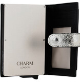 Charm London Charm London South Hill safety wallet leer RFID - zilver