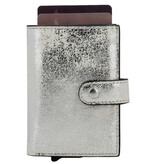 Charm London Charm London South Hill safety wallet leer RFID - zilver