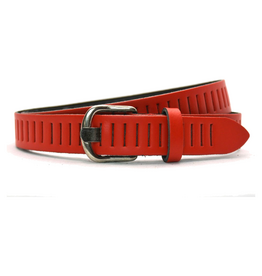 Timbelt Timbelt sleuven riem 3cm - rood