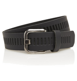 Timbelt Timbelt leren riem 4 cm – verstelbaar zonder gaatjes - zwart