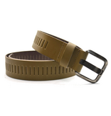 Timbelt Timbelt leren riem 4 cm – verstelbaar zonder gaatjes - taupe