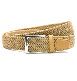 Timbelt Timbelt elastische riem - beige