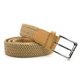 Timbelt Timbelt elastische riem zwart 35 mm – perfect verstelbaar - beige