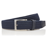 Timbelt Timbelt elastische riem zwart 35 mm – perfect verstelbaar - blauw