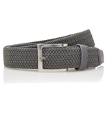 Timbelt Timbelt elastische riem zwart 35 mm – perfect verstelbaar - grijs