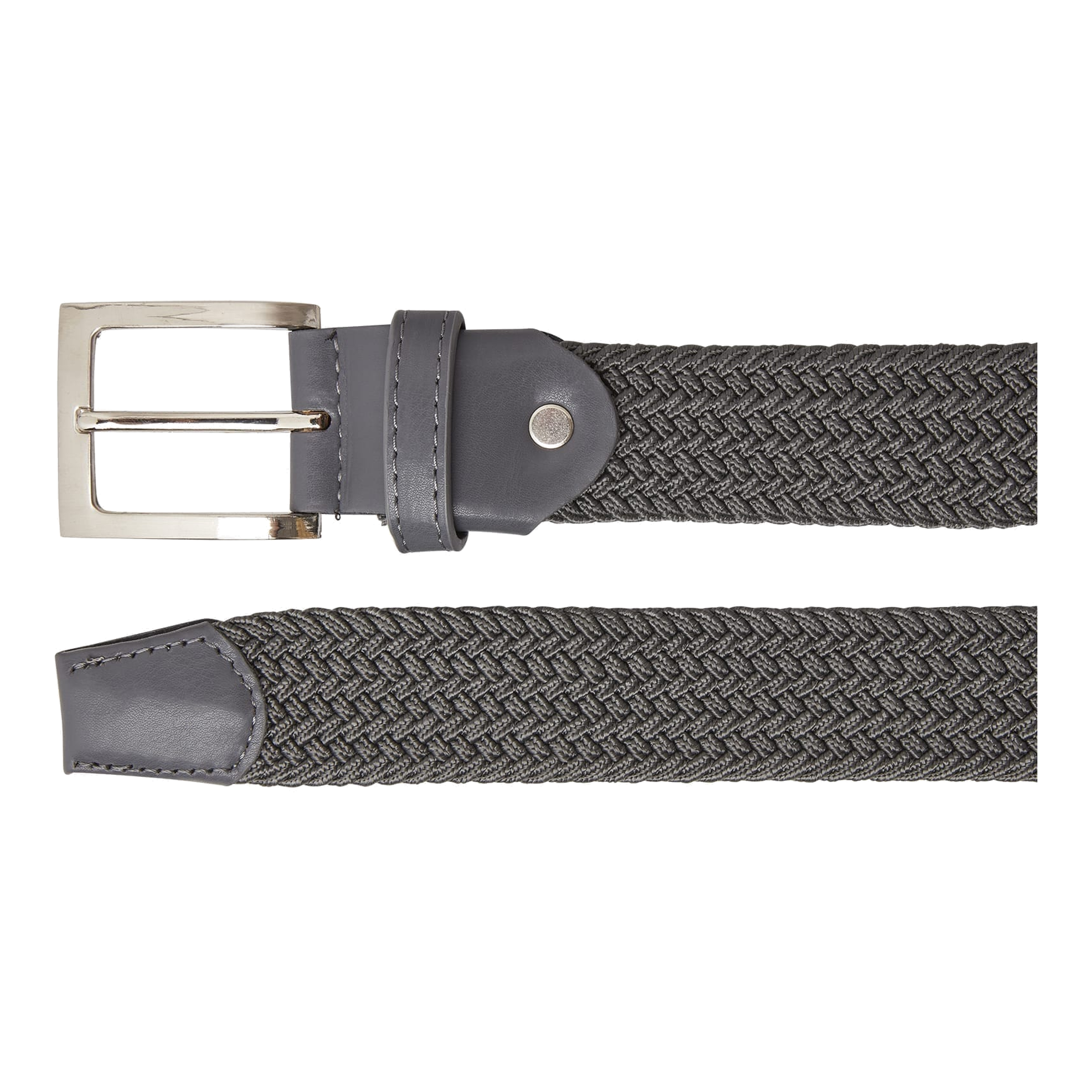 Timbelt Timbelt elastische riem zwart 35 mm – perfect verstelbaar - grijs