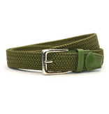 Timbelt Timbelt elastische riem zwart 35 mm – perfect verstelbaar - groen