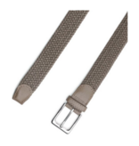 Timbelt Timbelt elastische riem zwart 35 mm – perfect verstelbaar - taupe