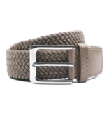 Timbelt Timbelt elastische riem zwart 35 mm – perfect verstelbaar - taupe