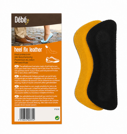 Débé Débé heel fix leather - zwart