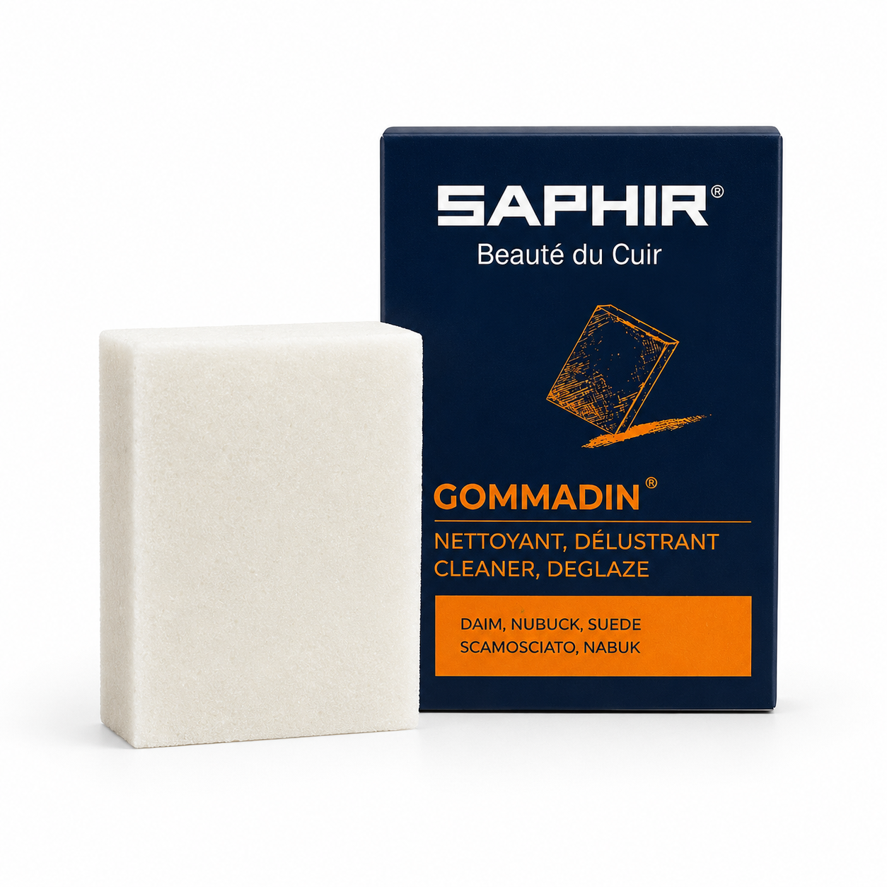 SAPHIR Saphir Gommadin - suèdeblok