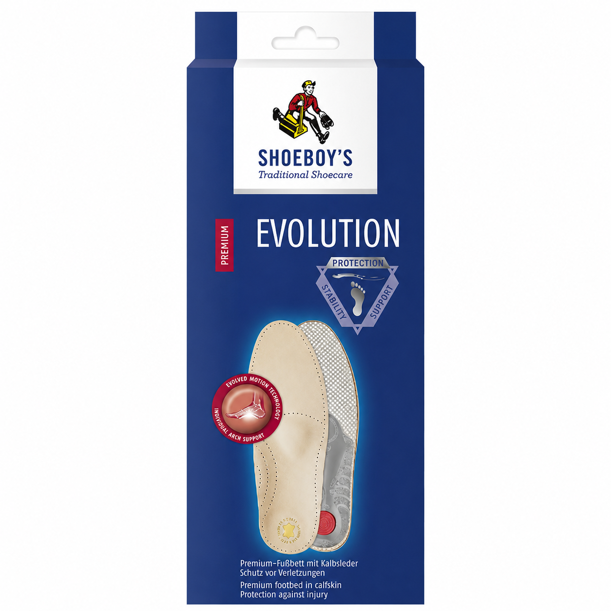 SHOEBOY'S Shoeboy's Evolution Protection steunzolen voor normale voeten