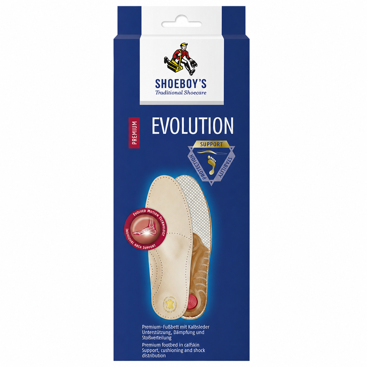 SHOEBOY'S Shoeboy's Evolution Support steunzolen voor holvoeten