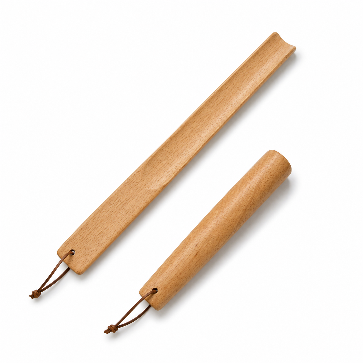 ShoeSupply.eu Houten schoenlepel set – 22 cm en 37 cm