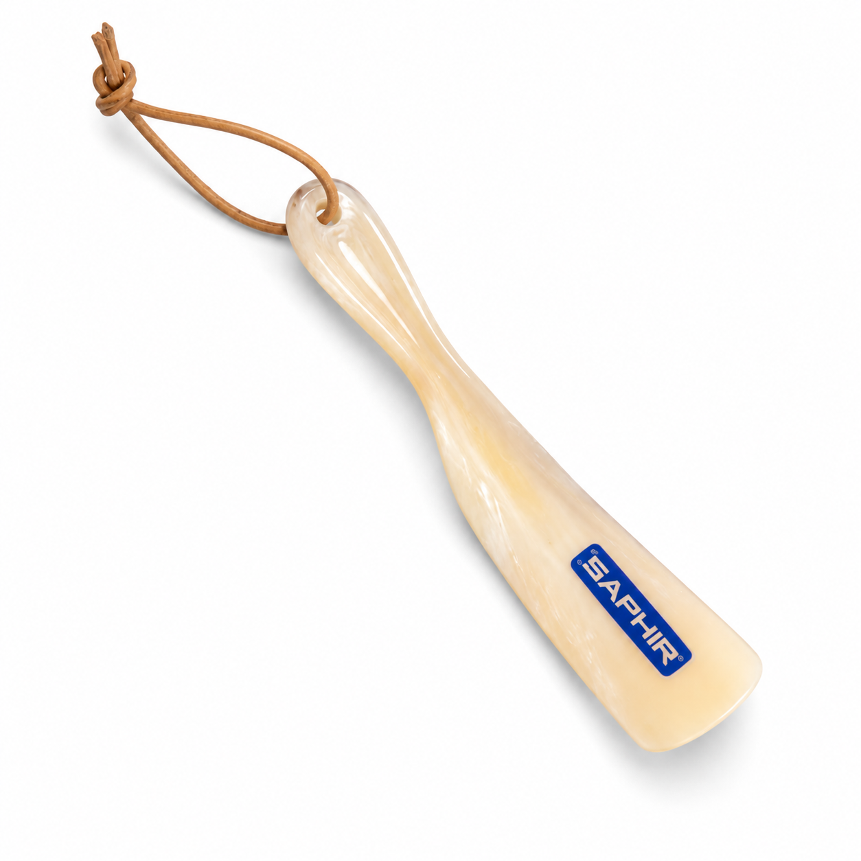SAPHIR Saphir schoenlepel met leren koord