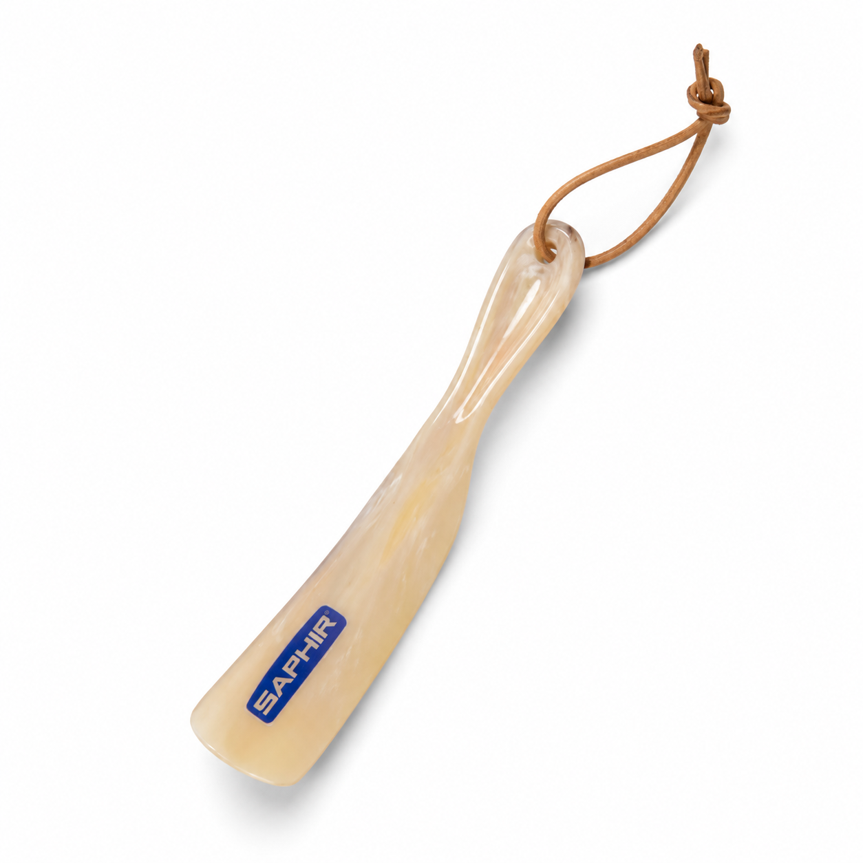 SAPHIR Saphir schoenlepel met leren koord