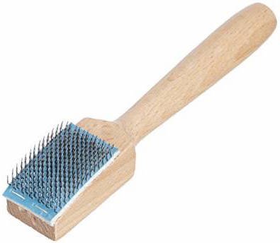 SL LINE Danszool borstel – ruwmaker voor leren en cosy danszolen