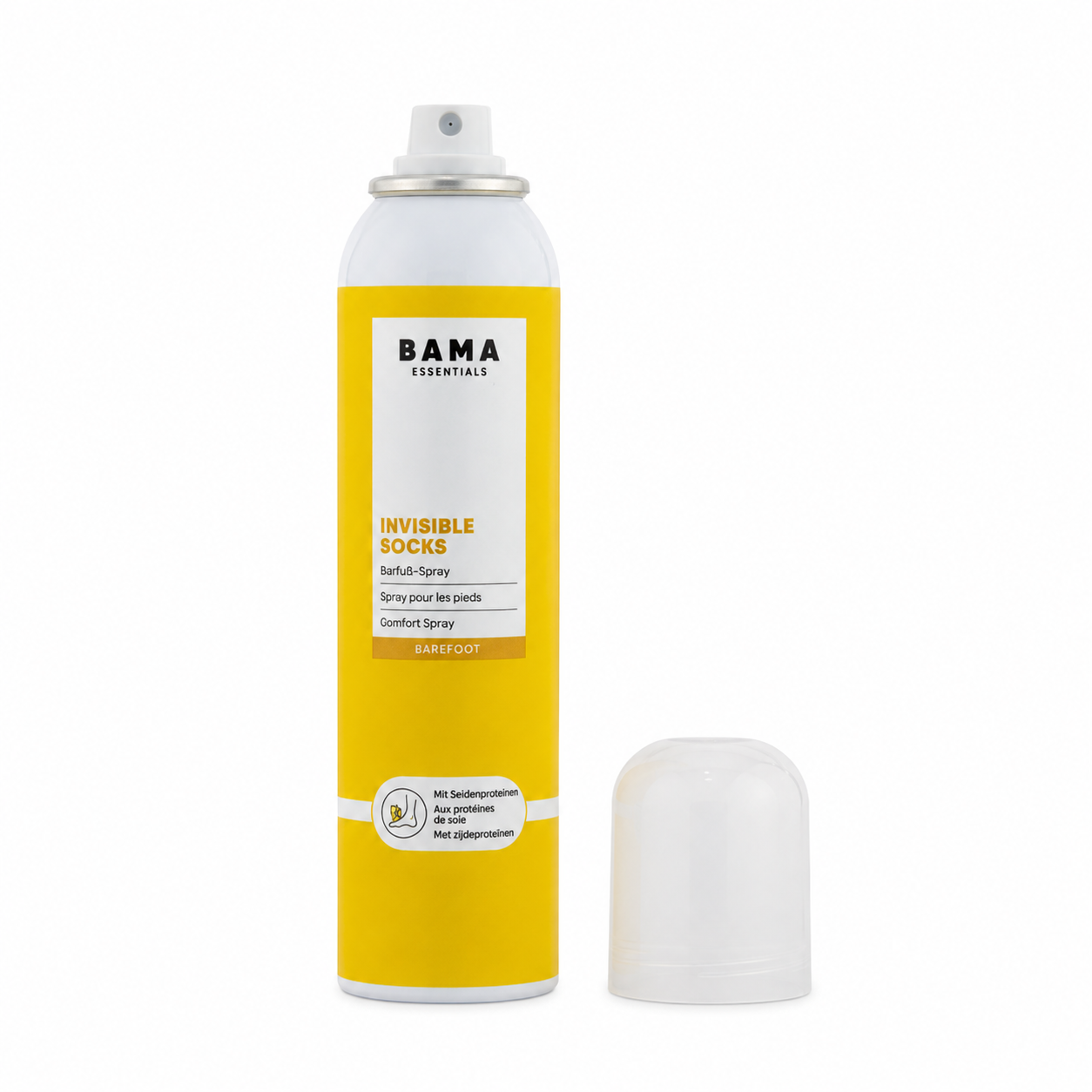 BAMA Bama Silky Comfort Spray – blote voeten spray met echte zijde (100ml)
