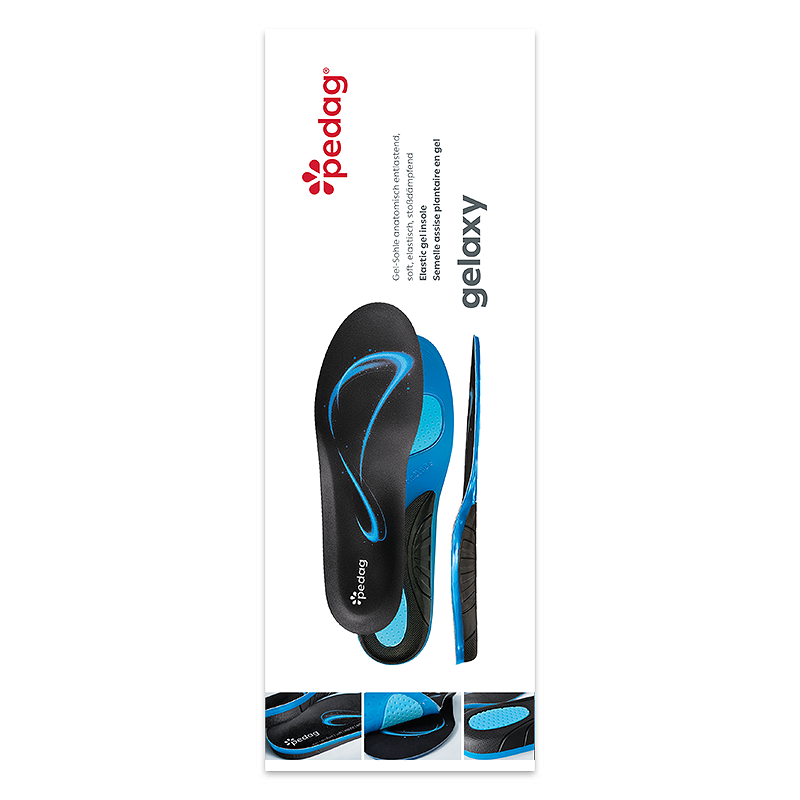 PEDAG Pedag Gelaxy Motion | Gel inlegzolen met schokdemping