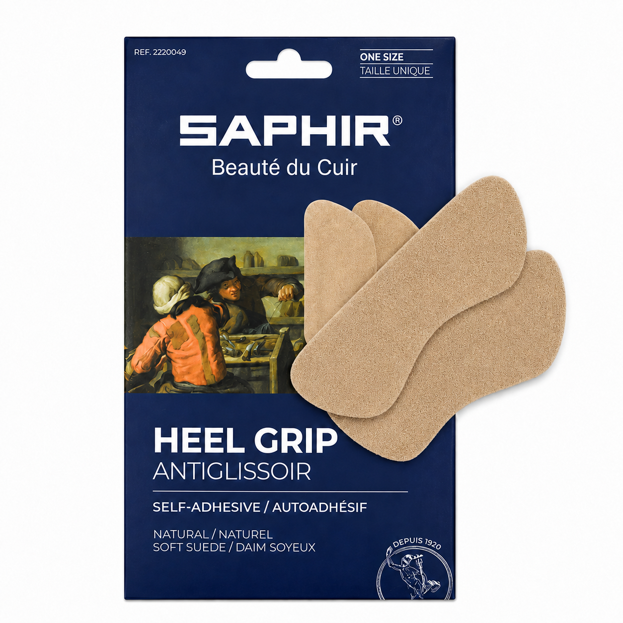 SAPHIR Saphir heel grip - antislip hieltjes naturel
