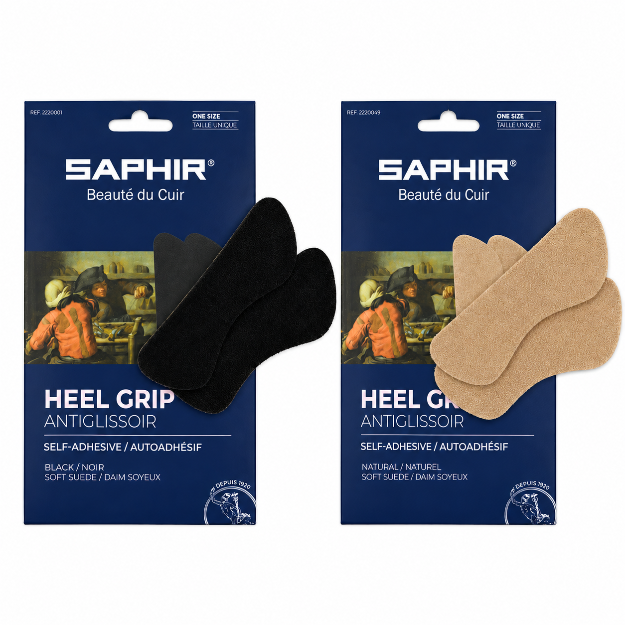 SAPHIR Saphir heel grip - antislip hieltjes naturel