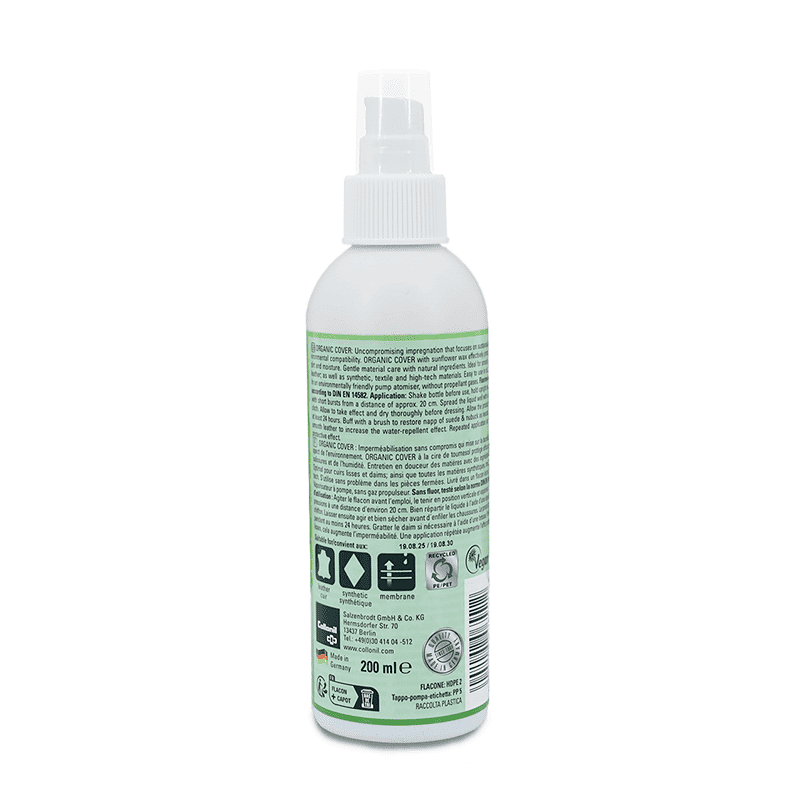 COLLONIL Collonil Organic Cover – natuurlijke bescherming voor schoenen