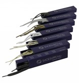 ShoeSupply.eu Ronde leren veters rood 100cm | Luxe lederen sierveters