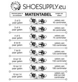 ShoeSupply.eu Elastische Veters plat Wit 90cm