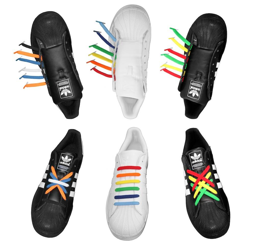 U-LACE VETERS U-Laces kiddos elastische veters wit 6 stuks