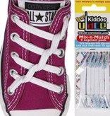 U-LACE VETERS U-Laces kiddos elastische veters wit 6 stuks