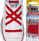 U-LACE VETERS U-Laces kiddos elastische veters scarlet 6 stuks