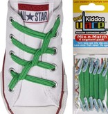 U-LACE VETERS U-Laces kiddos elastische veters kelly green 6 stuks