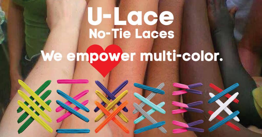 U-LACE VETERS ULace veters Kiddos Neon Oranje