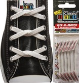 U-LACE VETERS U-Laces classic mix-n-match elastische veters wit 6 stuks