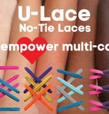 U-LACE VETERS U-Laces classic mix-n-match elastische veters light navy 6 stuks