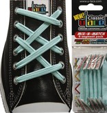 U-LACE VETERS U-Laces classic mix-n-match elastische veters turquoise 6 stuks